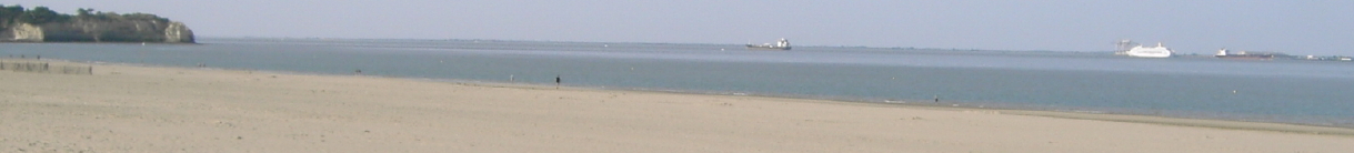 The spectacular wide beach at St George de Didonne (next to Royan) is just half-an-hour from Limorlin Gite
